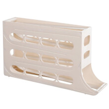 Organizador de huevos para nevera YOBOLK de 4 niveles y 30 huevos.