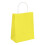 Sac cadeau en papier kraft jaune (4 pièces) 1