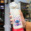 Botella de agua de plástico transparente de Lilo & Stitch de 400 ml. 1