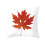 Cotton Linen Pillow Case Maple Leaf Print 45x45cm 1