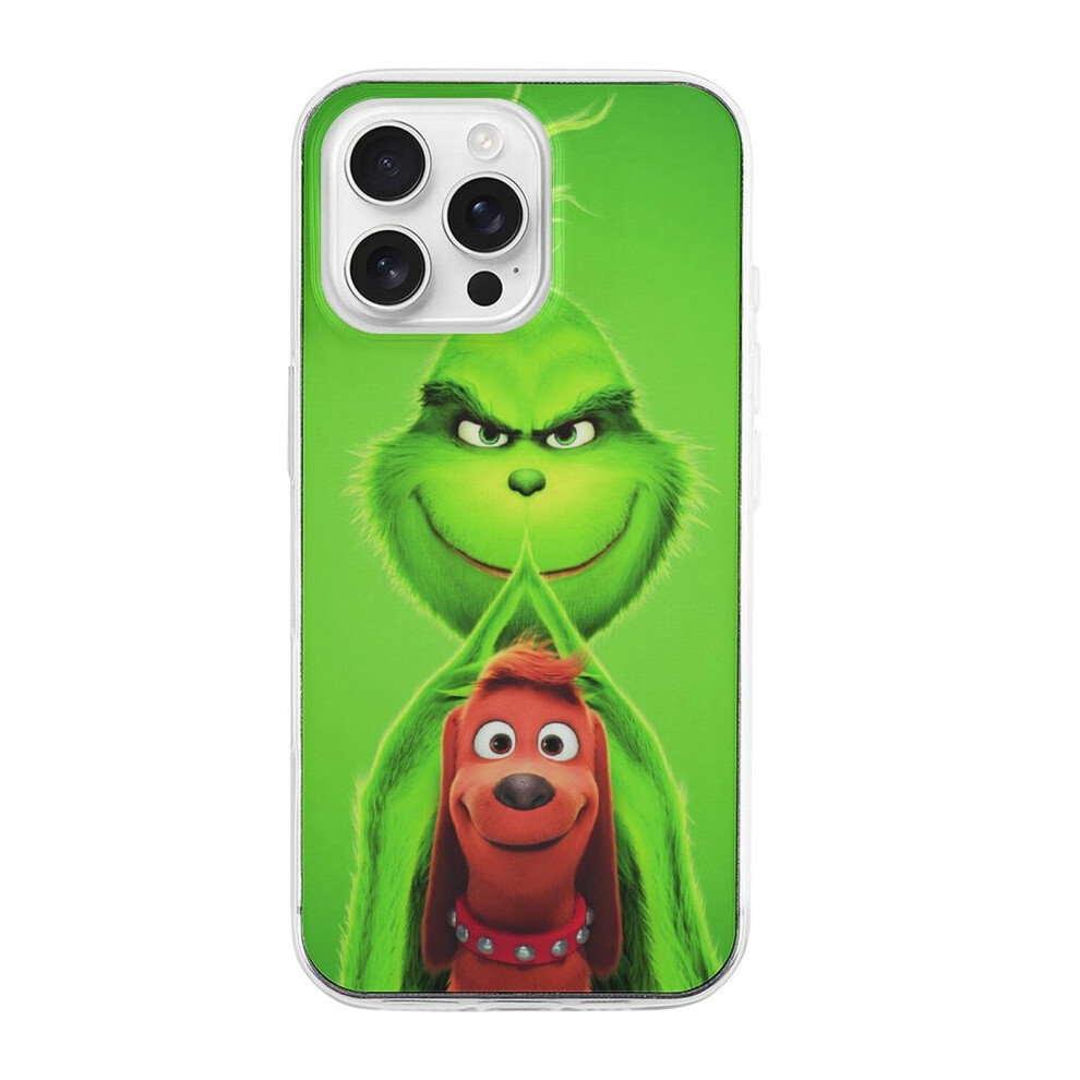 Grinch Tpu Case For Iphone 16 Pro Max Â Transparent, 393040725379