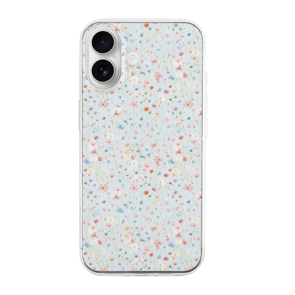 Floral Tpu Iphone 16 Case Â Ultra Slim, Shockproof 393040725010