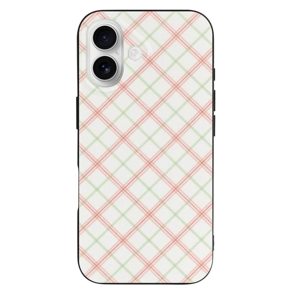 Plaid Tpu Iphone 16 Case Â Ultra Slim Shockproof 393040725256