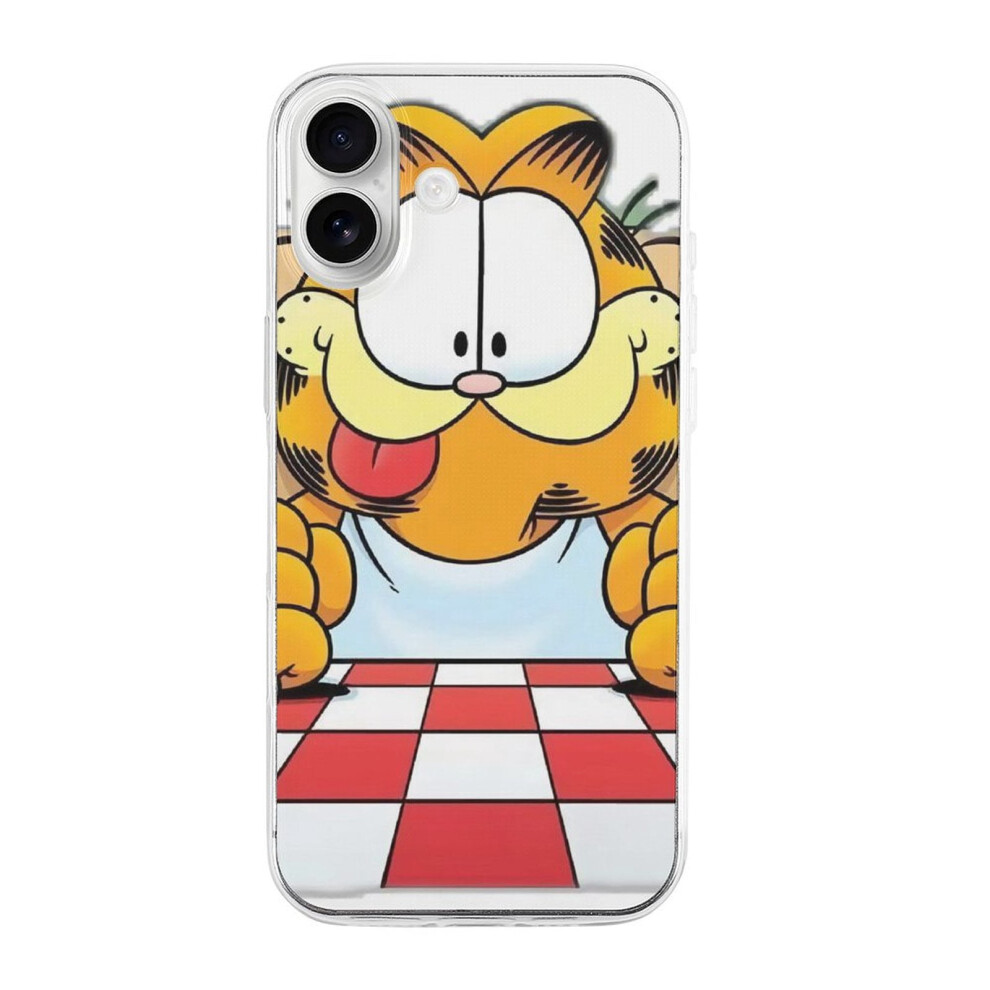 Garfield Tpu Iphone 16 Plus Case Â Ultra Slim, 393040725225