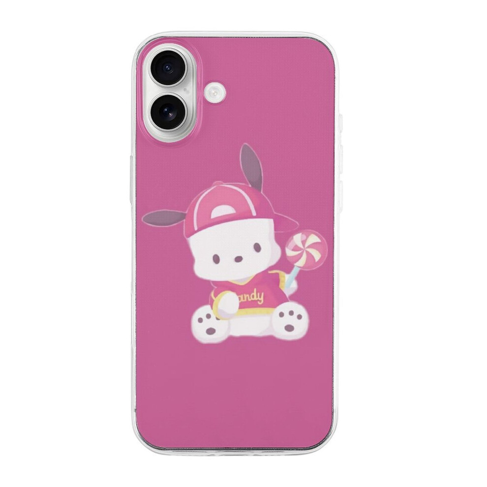 Pochacco Tpu Case For Iphone 16 Plus Transparent Slim 393040726338