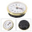 Quartz Clock Insert 2.55 Inch Roman Numeral White Face Gold 8