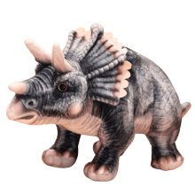 Plush dinosaur toy Triceratops 1 piece