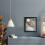 Shadow Box Frame Rustic Black 8x10 with Linen Back and 2