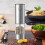 Moulin à sel et poivre électrique rechargeable avec LED réglable 1