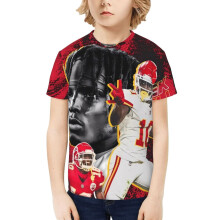 KC Chiefs Youth Short Sleeve Shirt for Sports Fans