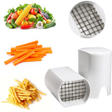 Coupe-frites en acier inoxydable pour pommes de terre et
