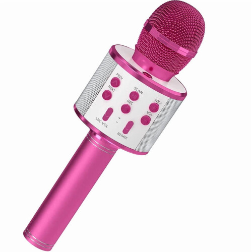 Karaoke Microphone with Built-in Speaker and Bluetooth 2