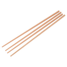 2 Paia di Bacchette da Cucina nel Legno Bacchette per Arrosti Bacchette Extra Lunghe per Arrostire nel Padella