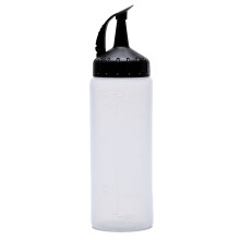 Quetschflasche für Gewürze, transparenter Kunststoff, 250 ml