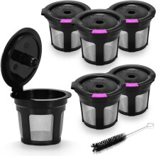 Leeyneer navulbare K-Cups voor Keurig 2.0 en 1.0 (verpakking van 6 stuks)