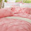 Pink Boho Pintuck Comforter Set Queen 3 pcs 5