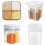 Plastic Spice Shaker Jar 4-in-1 Adjustable Holes 2 Pack 1