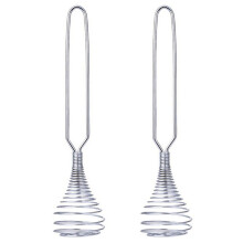 Stainless Steel Spring Coil Whisk 2 Pack