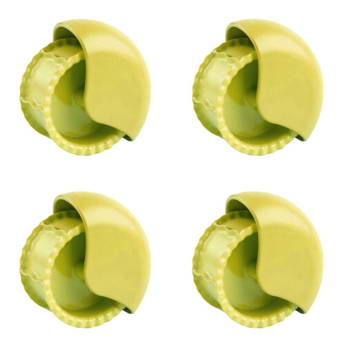 Küchenausstecher, runder Teigschneider, Pizzaschneider, 4er-Pack