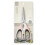 Ciseaux de cuisine robustes en acier inoxydable (1 paire) 1