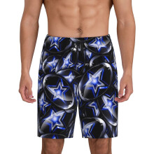 Men's DC Cowboys short pajama pants with football logo