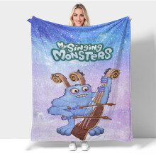 Couverture en flanelle My Singing Monsters 40x30 pouces