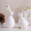 Ceramic Bunny Figurine Porcelain White Style A 5