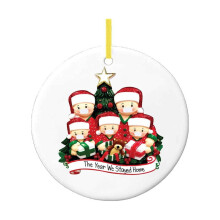 Adorno navideño iluminado de PAVEOS: Anciano sin rostro