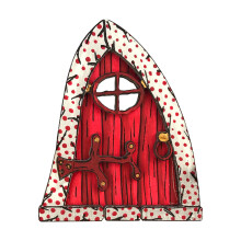 Feengarten-Türschmuck für Bäume, Außendekoration, 1 Stück