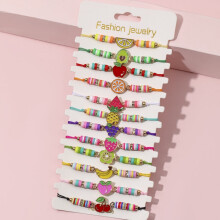 Katzen-Armbänder-Set für Damen, Mädchen und Kinder (12-teilig)