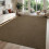 Light Brown Modern Area Rug 4x6 Ft Non-Slip Washable 8