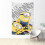Tapisserie murale Minions 80" x 60" 1
