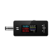 Tester di Tipo C Voltmetro Digitale Amperimetro Misuratore di Tensione Corrente Amp Volt Amperometro Indicatore Caricabatterie Power Bank