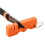 Pierre à aiguiser portable d'extérieur orange 1 pièce 4