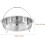 Stainless Steel Steamer Basket 8.6 inch with Handle 2