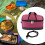 Sac chauffant électrique pour aliments, récipient isotherme rouge 7