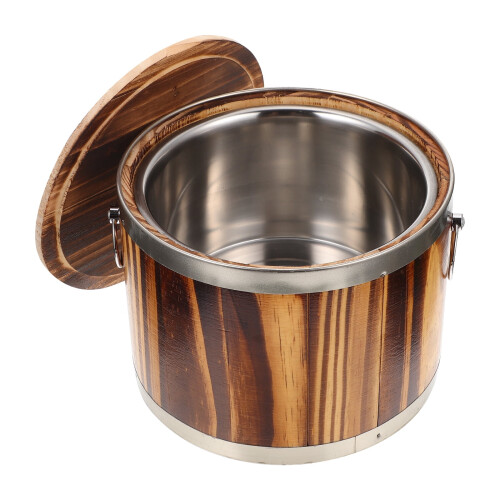 Bol à riz vapeur en bois 30 cm