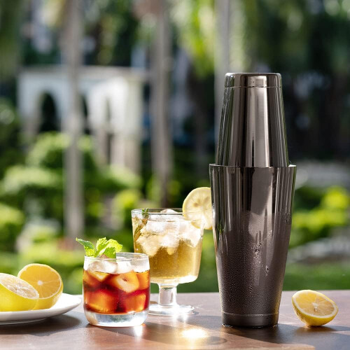 Ensemble shaker Boston en acier inoxydable 2 pièces 1