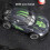 Αγωνιστικό αυτοκίνητο 2.4G RC με ελαστικά Drift Μπλε Πράσινο 7
