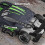 Αγωνιστικό αυτοκίνητο 2.4G RC με ελαστικά Drift Μπλε Πράσινο 8