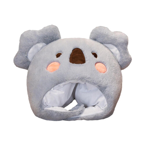 Plush Koala Hat Breathable Headwear for Parties 2