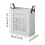 Panier à linge pliable à roulettes blanc de 35 L 4