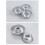 Aluminiumsflanformer for desserter, jevn varmefordeling, 3