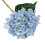 Artificial Hydrangea Silk Flowers Bouquet 3 pcs White 6