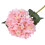 Artificial Hydrangea Silk Flowers Bouquet 3 pcs White 7