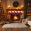 Kerstsok rood-wit gebreid met initialen 7 inch 4