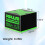 Waterdichte Bluetooth-luidspreker met subwoofer en microfoon (groen) 6