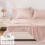 Queen Comforter Set Blush Pink 7-Piece 4