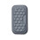 Coussinet de poignet texturé massant gris pour claviers 6