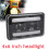 Projetor de Farol de LED Retangular de 4X6 Polegadas para Motocicleta Farol Alto e Baixo Selado para  DRZ  XR250 XR400 XR650 6